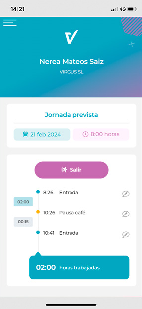 Fichaje App Track People